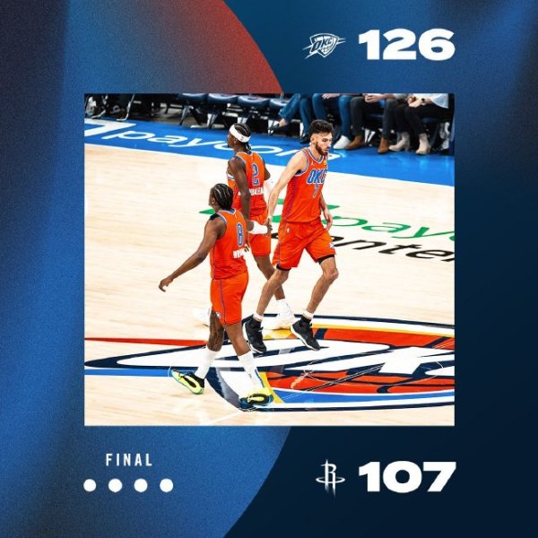 开云体育app 双子星合砍58分雷霆大胜火箭 绿军加时胜篮网